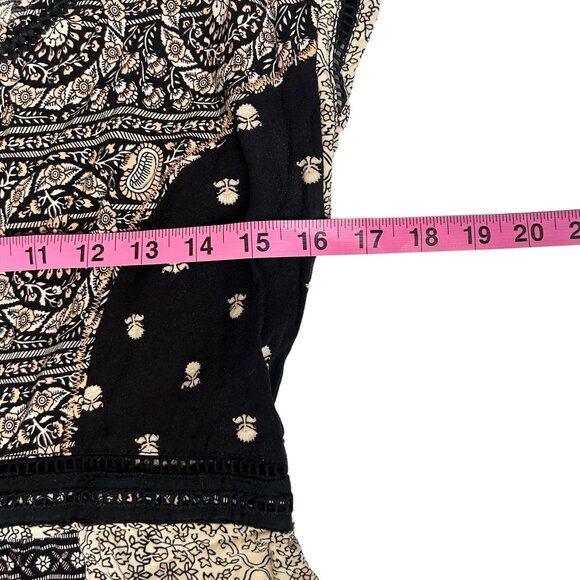 Anthropologie Holding Horses Patterned Women's Dress Top - Size Extra Small - Picture 7 of 8